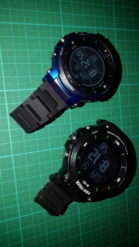 レギュラーモデルで公式にバンド交換が可能になったので購入。』 カシオ Smart Outdoor Watch PRO TREK Smart WSD- F30-BU [ブルー] もずく丸さんのレビュー評価・評判 - 価格.com