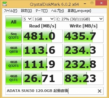 ADATA Ultimate SU650 ASU650SS-120GT-C 価格比較 - 価格.com