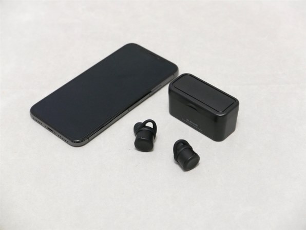 ELECOM LBT-TWS01MPBK エレコム ワイヤレスイヤホン Bluetooth(R)完全ワイヤレスヘッドホン - LBT-TWS01MPBK