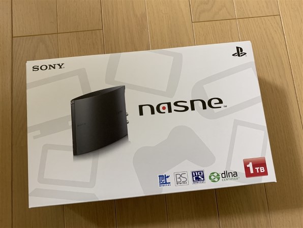 SIE nasne(ナスネ) CUHJ-15004 [1TB] [ブラック] レビュー評価・評判