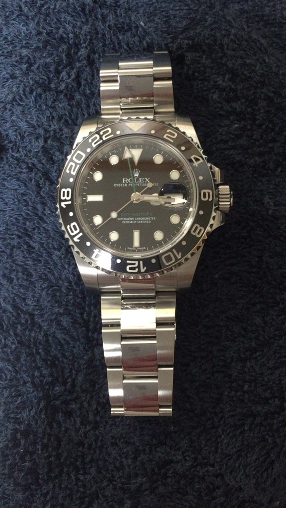 【純正品】ロレックス GMTマスター2 116710LN オイスターベルト 素晴らしい！！』 ロレックス GMTマスターII 116710LN [オイスター