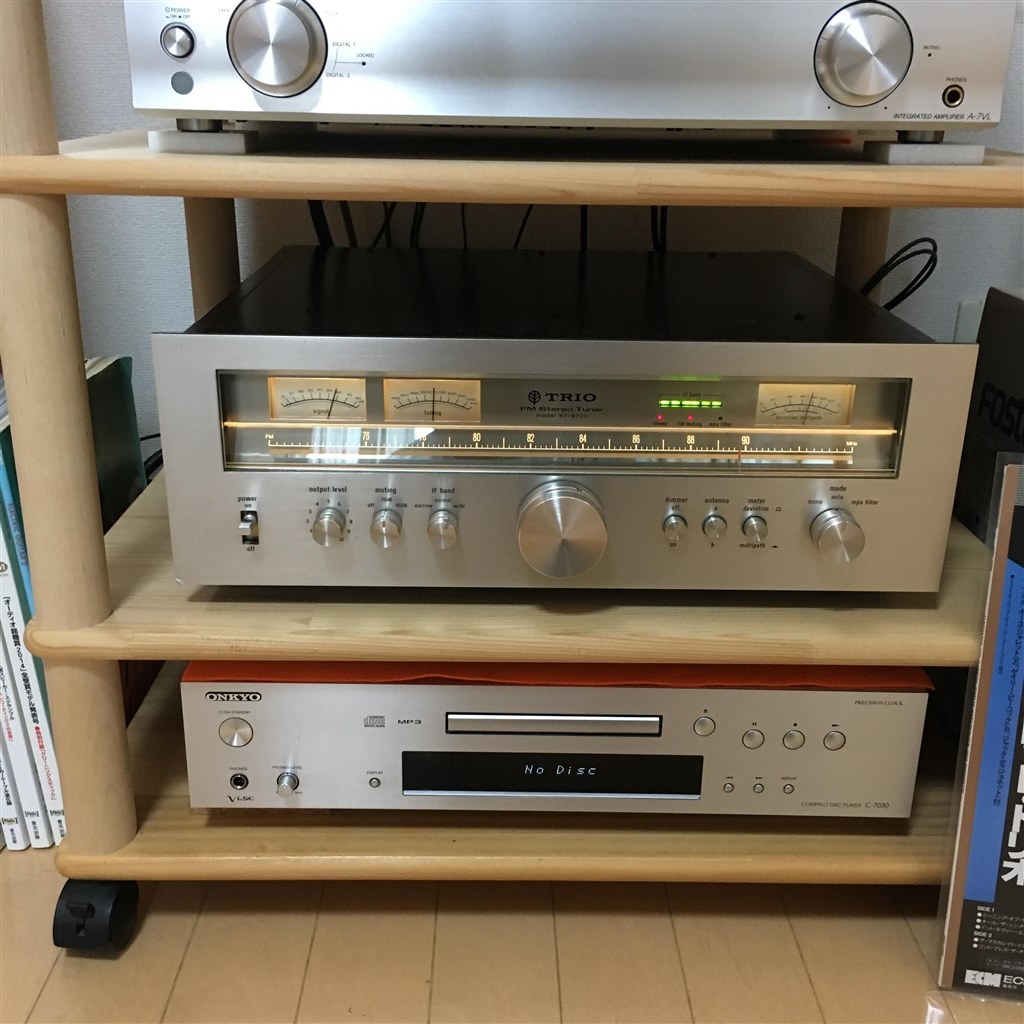 我が家のスタンダードCDプレーヤーです^_^』 ONKYO C-7030(S) おにゃん子カラヤンさんのレビュー評価・評判 - 価格.com