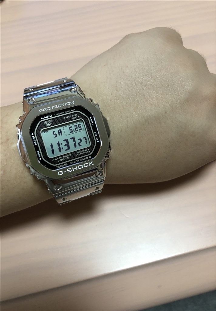 ついに購入 カシオ G Shock Gmw B5000d 1jf たにちゅうさんのレビュー評価 評判 価格 Com