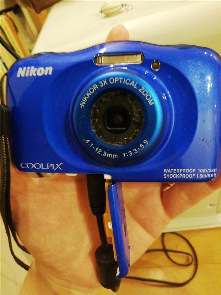 Nikonは二度と買わないサポート最悪』 ニコン COOLPIX W100 [ブルー