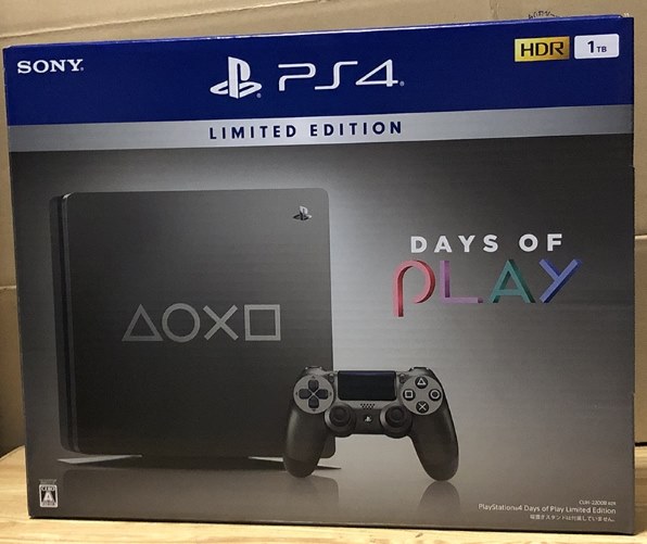 【24H以内配送】PS4 2200 BZR 1TB Days of play