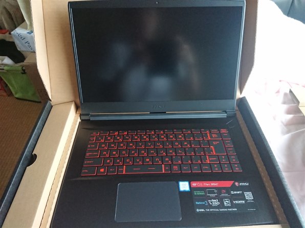 MSI GF63-9SC-272JP投稿画像・動画 - 価格.com