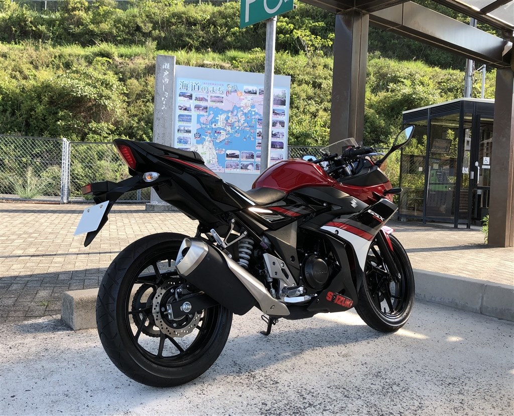 １日で８００ｋｍ以上走ってみた感想』 スズキ GSX250R スウイッシュさんのレビュー評価・評判 - 価格.com