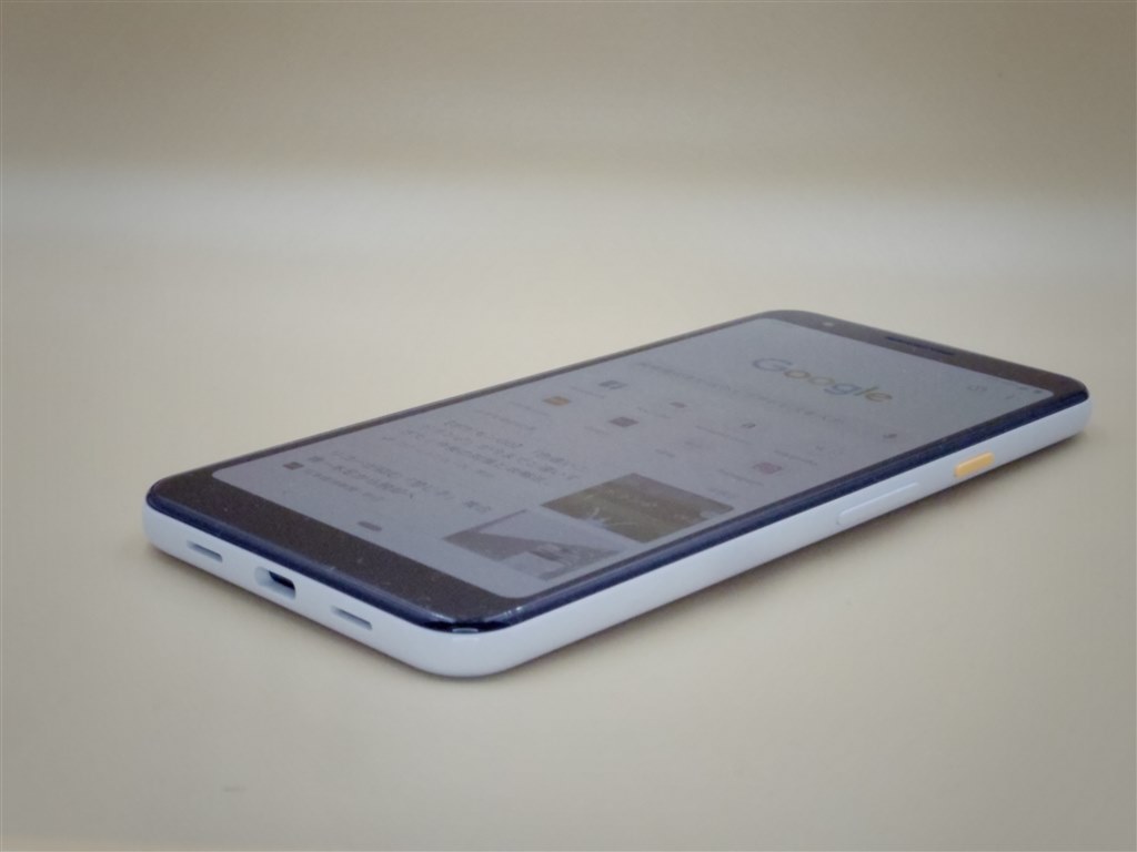 電源ボタンがおしゃれ、バランスのいいGoogle機』 Google Google Pixel