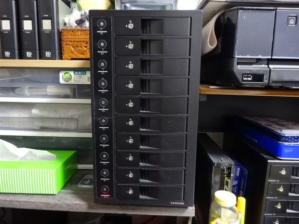 HDDストレージ裸族のスカイタワー10bay - 周辺機器