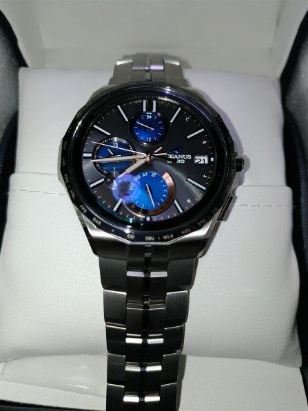 カシオ オシアナス マンタ 15th Anniversary Limited OCW-S5000C