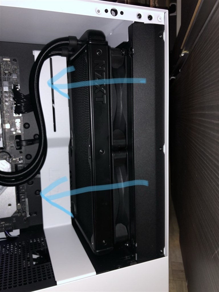 フロントパネル用 Usb3 1 Gen 2接続はマザボ選択に注意が必要 Nzxt H510 Ca H510b W1 マットホワイト ブラック 安かーさんのレビュー評価 評判 価格 Com