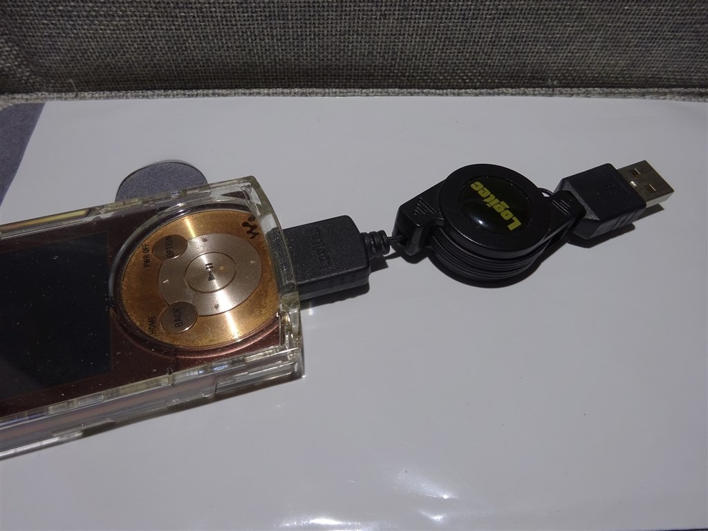 ウォークマンの充電 データ転送用に購入 ロジテック Lhc Uw01r Hisashi 0さんのレビュー評価 評判 価格 Com