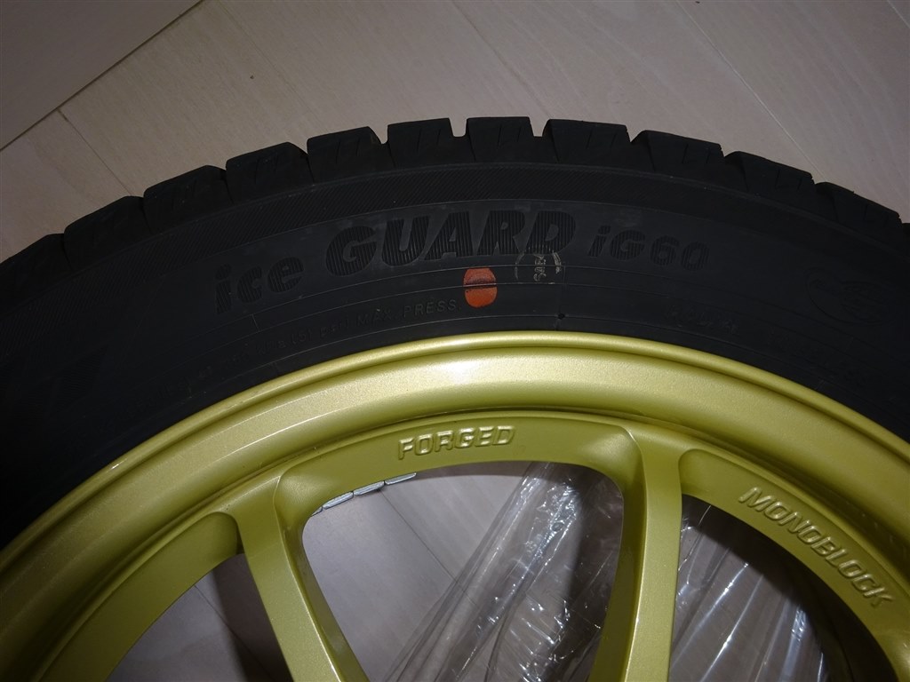 N-BOXカスタム用に購入しました。』 YOKOHAMA [1本] iceGUARD 6 iG60 