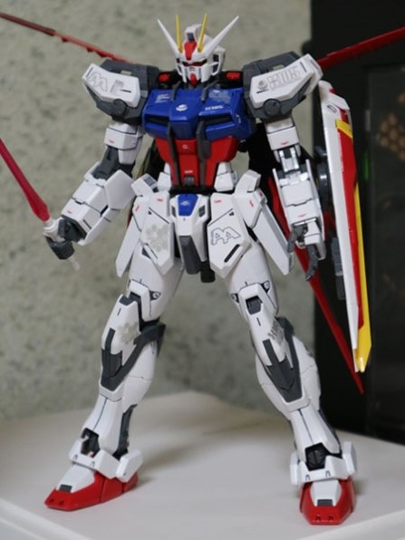 BANDAI MG 1/100 機動戦士ガンダムSEED エールストライクガンダム Ver