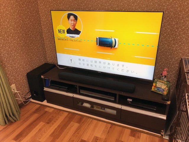 映画はサラウンドでテレビ番組は良質な音で聞き取りやすい！』 ヤマハ 