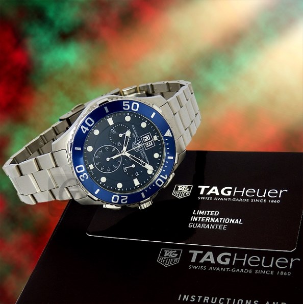 タグホイヤー　アクアレーサー　CAN1011 TAG HEUER タグ・ホイヤー アクアレーサー クォーツ CAN1011.BA0821投稿画像