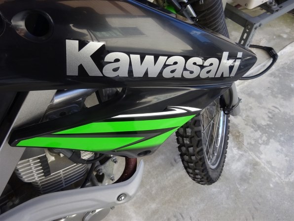 125cc原付2種のミッションは、非力でした。』 カワサキ KLX125