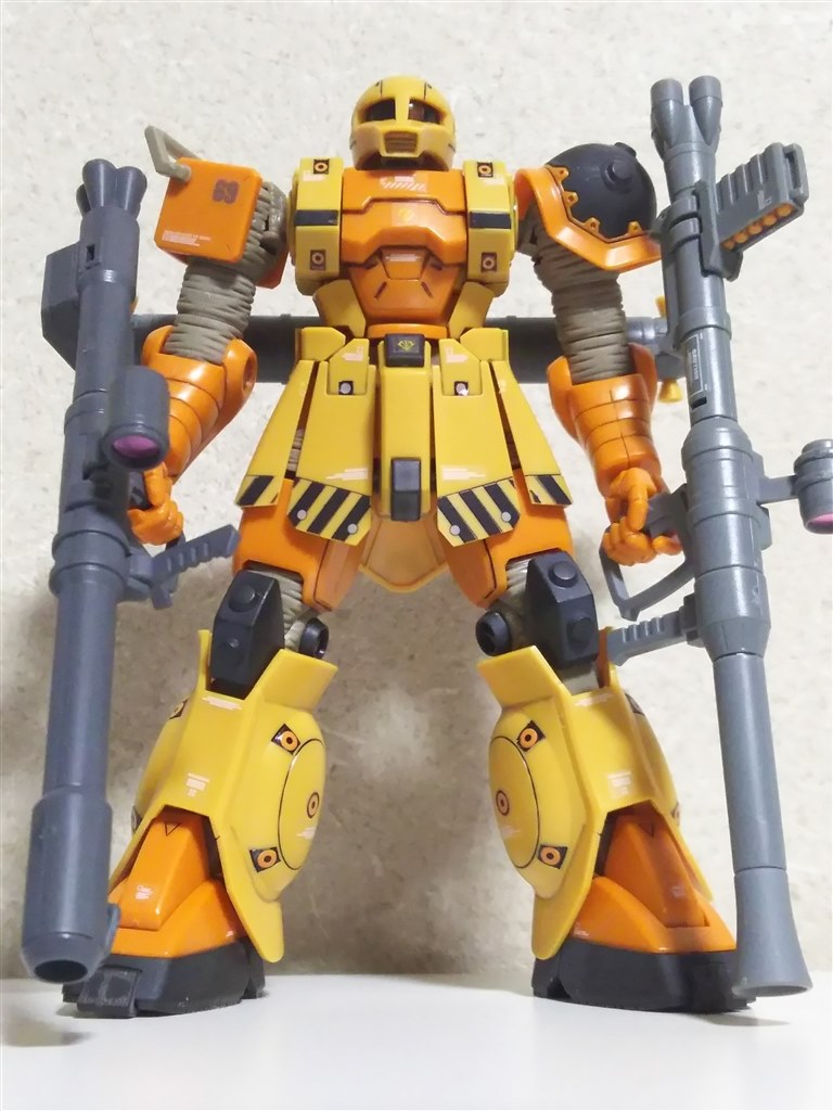 特異な見た目が良い感じ。』 BANDAI HG 1/144 ザクI ''旧ザク