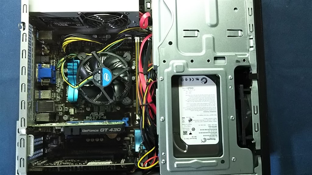 i７  2600K マザボ 電源 DVDドライブ ケースantec