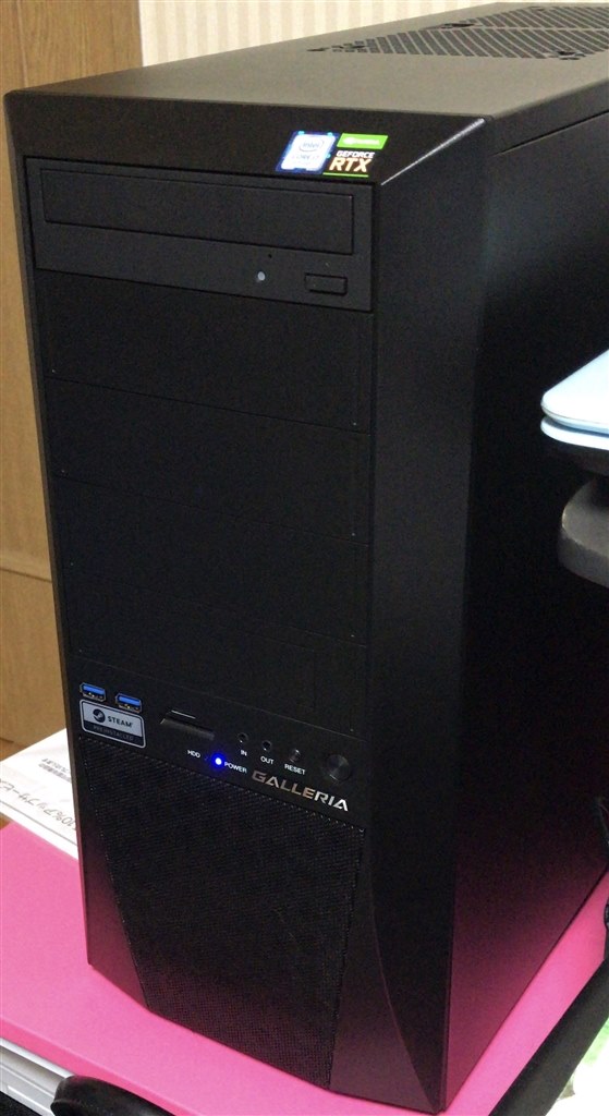 ノートpcからデスクトップへ ドスパラ Galleria Xf Core I7 9700