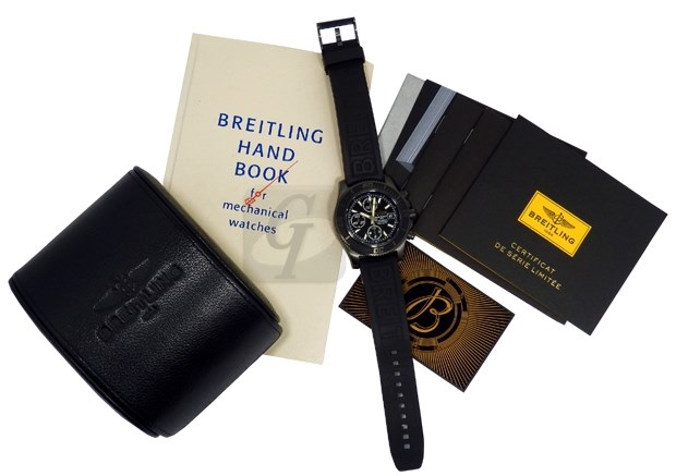 BREITLING 航空時計 ブラックラバー BREITLING（ブライトリング）アクセサリー ラバーベルト関係