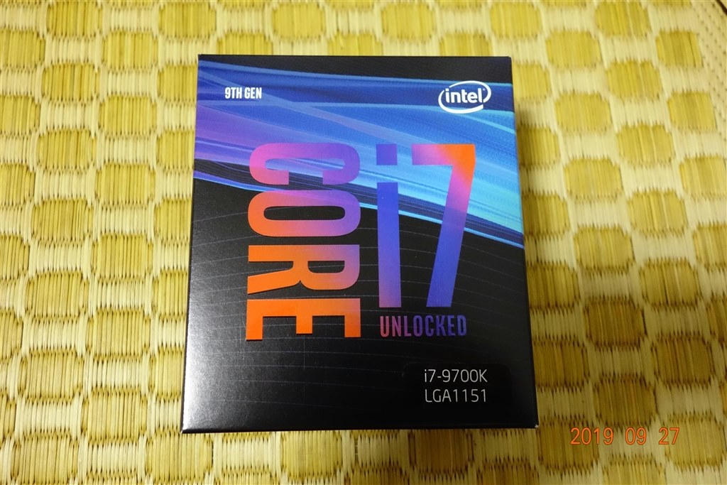 ☆S-specはSRG15でした。』 インテル Core i7 9700K BOX 夏のひかりさんのレビュー評価・評判 - 価格.com