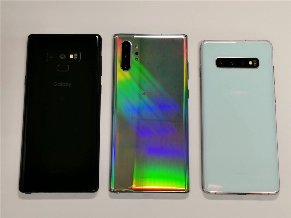 Galaxy S10シリーズからの進化は少ない…』 サムスン Galaxy Note10+ SCV45 au [オーラグロー]  sumahomahoさんのレビュー評価・評判 - 価格.com