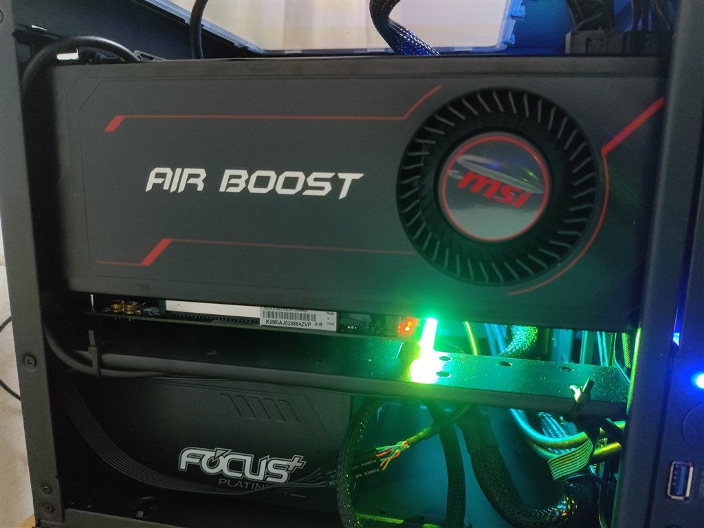 低電力チューニングして化ける』 MSI Radeon RX Vega 64 Air Boost 8G 