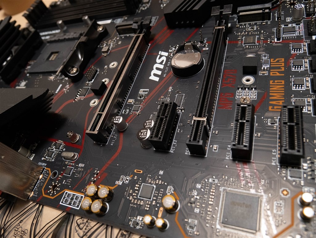 初めての自作にて』 MSI MPG X570 GAMING PLUS クリスティアーノ