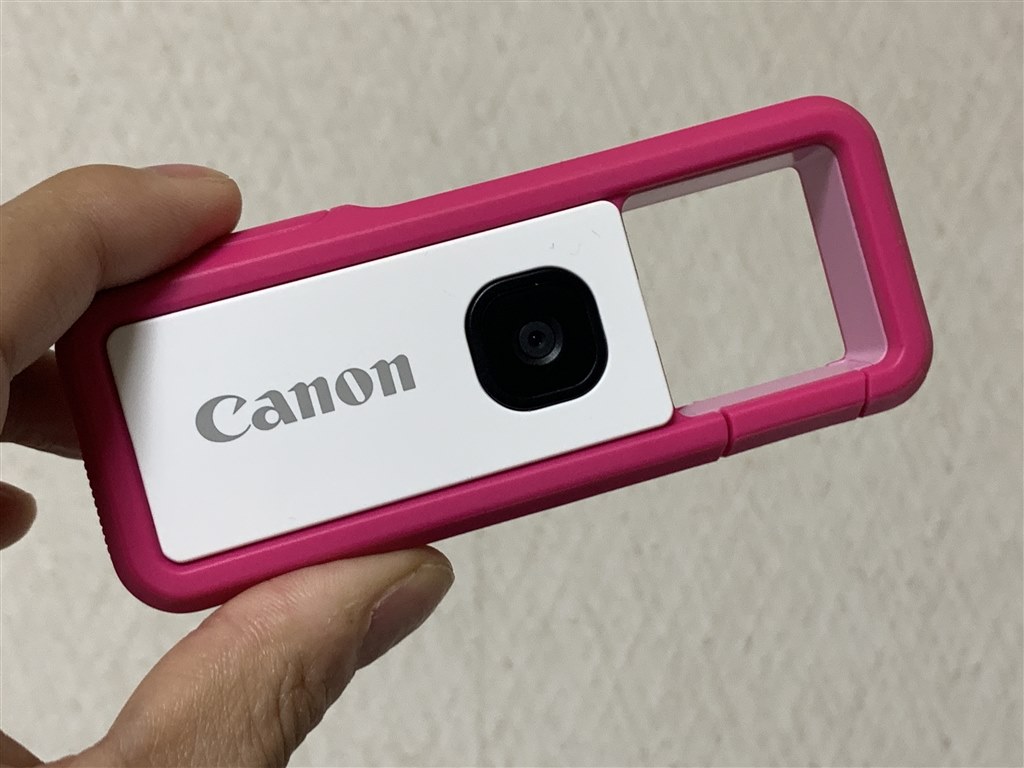 現代の写ルンです的なカメラ』 CANON iNSPiC REC FV-100-PK [ピンク