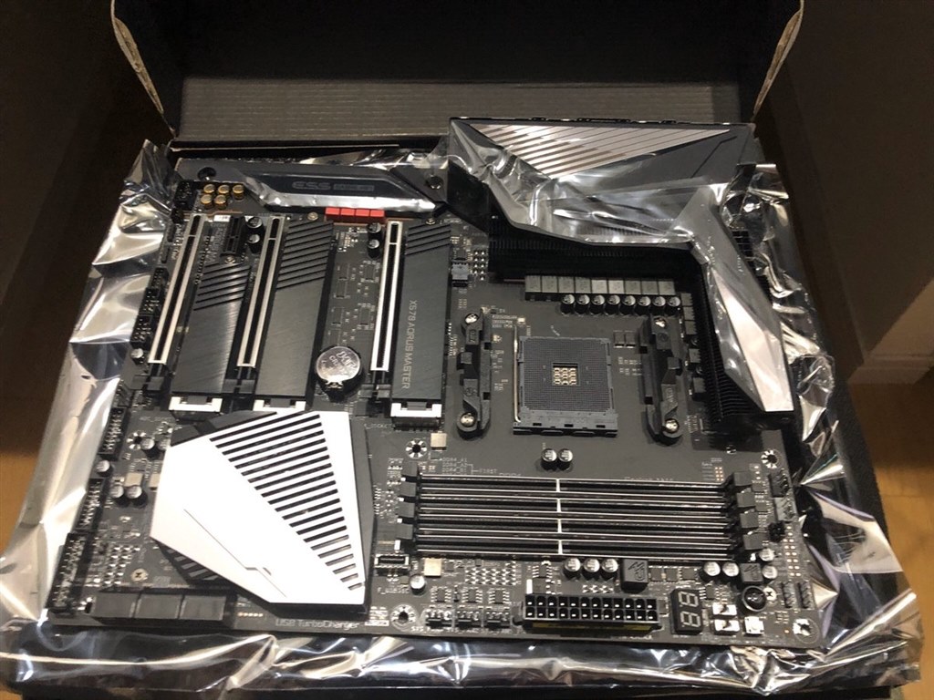正月にこのマザーで組み直し Gigabyte X570 Aorus Master Rev 1 0 D830さんのレビュー評価 評判 価格 Com