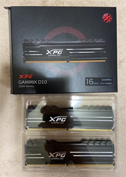 ADATA AX4U3200316G16-DB10 [DDR4 PC4-25600 16GB 2枚組] 価格