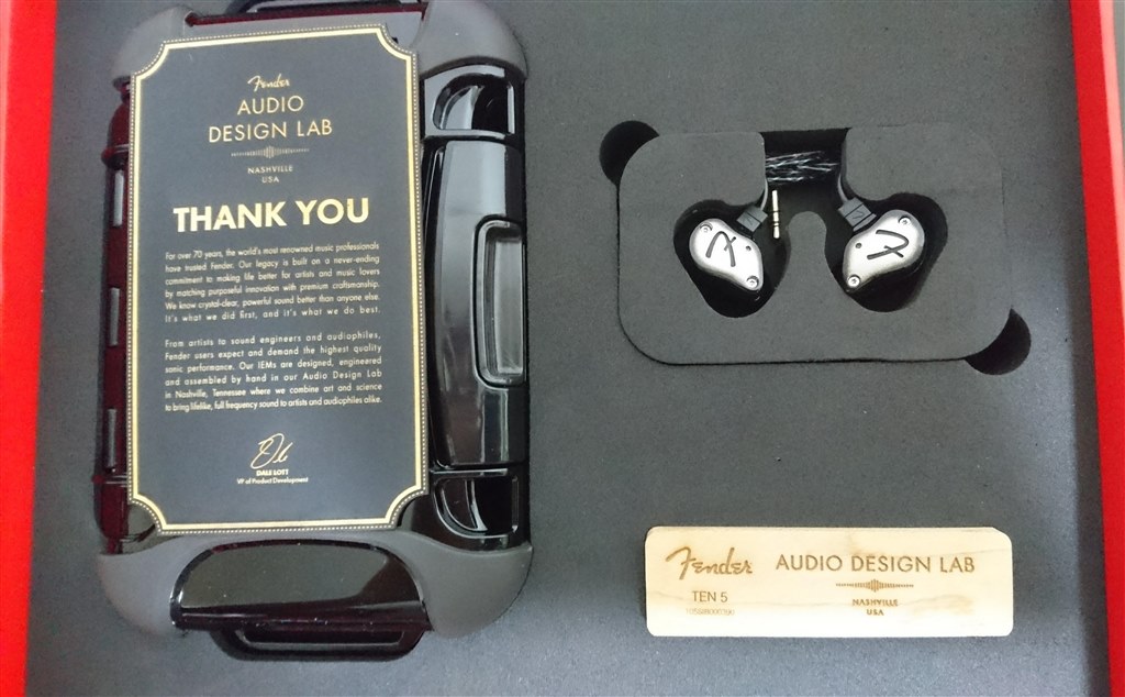 屋外で最良』 FENDER Pro IEM TEN 5 [Silver Burst] eikoocbさんの