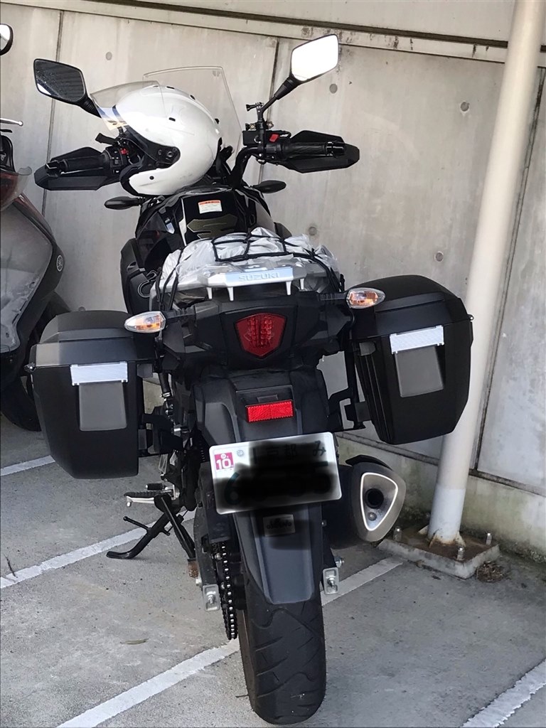 Ｖストローム250純正トップケース、パニアケースセット ...