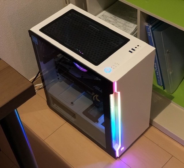 Thermaltake RGBホワイトケース 最高すぎる！これまで出会ったなかで間違いなくNO．1