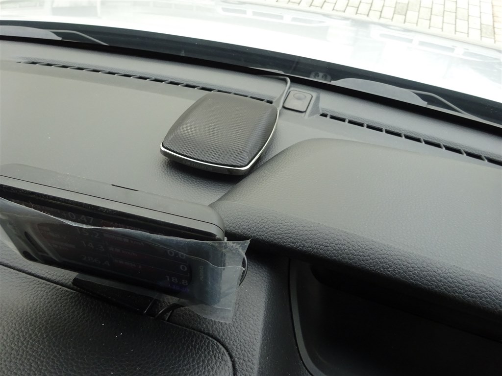 N-BOXカスタムのセンタースピーカーとして設置しました