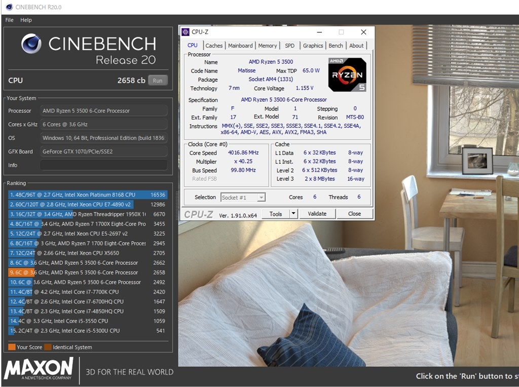 24日比較テストのみ可動　Ryzen 5 3500 BOX 24日比較テストのみ可動 Ryzen 5 3500 BOX