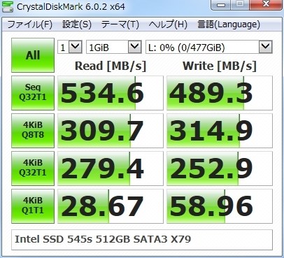 インテル SSD 545s SSDSC2KW512G8X1 価格比較 - 価格.com