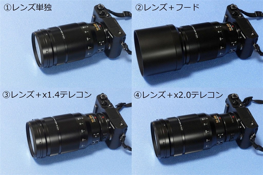 leica 50-200mm f2.8-4 ×1.4 テレコンpanasonicレンズ(ズーム)