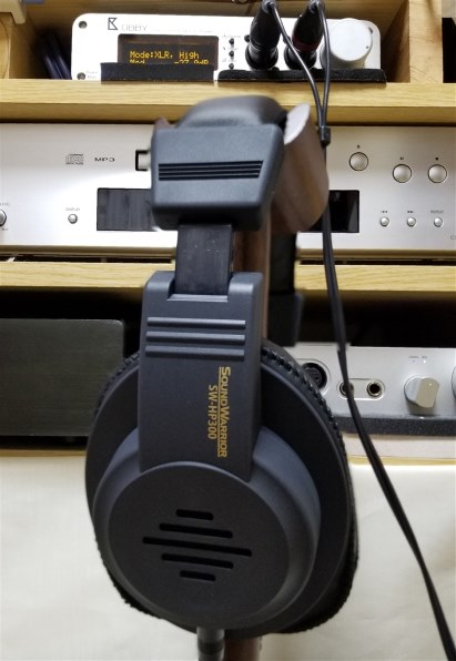 サウンドウォーリアー SW-HP300ヘッドフォン - ヘッドホン
