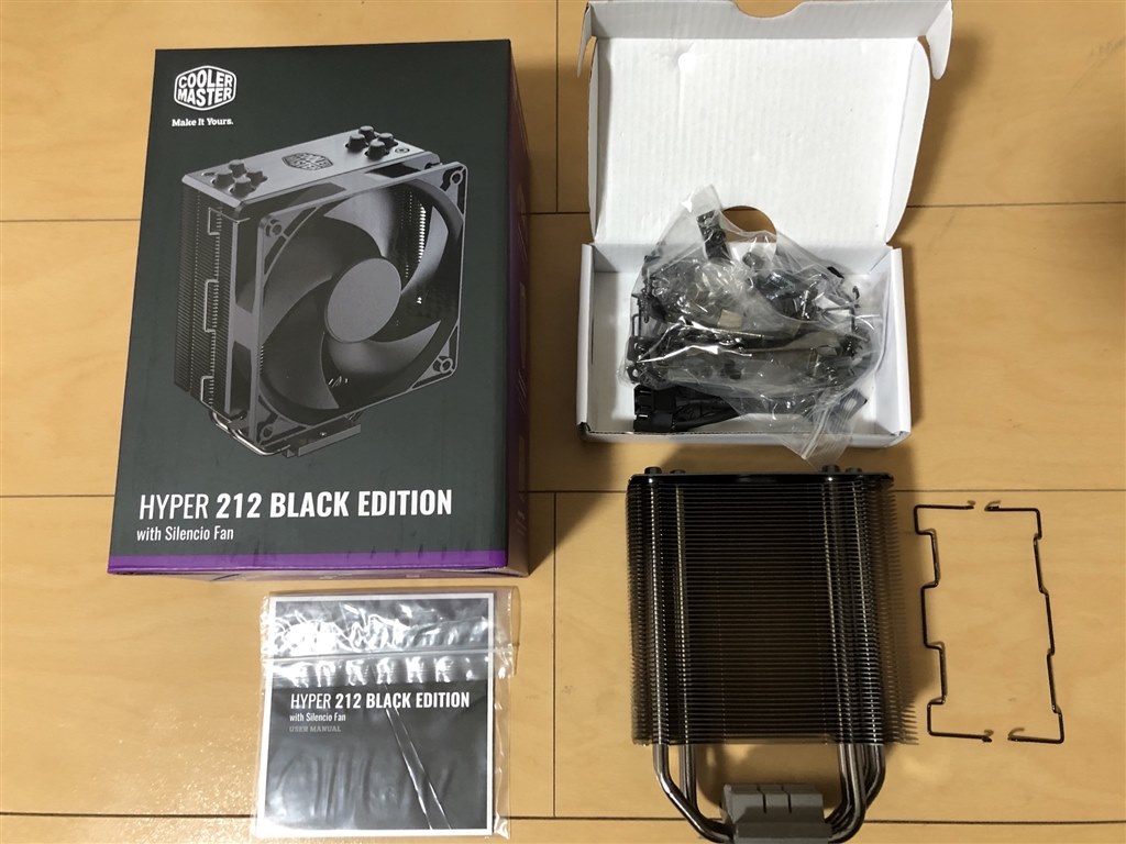 殿っ これは良いですぞ その２ Cooler Master Hyper 212 Black Edition Rr 212s pk R1 くつした逆さ丸さんのレビュー評価 評判 価格 Com