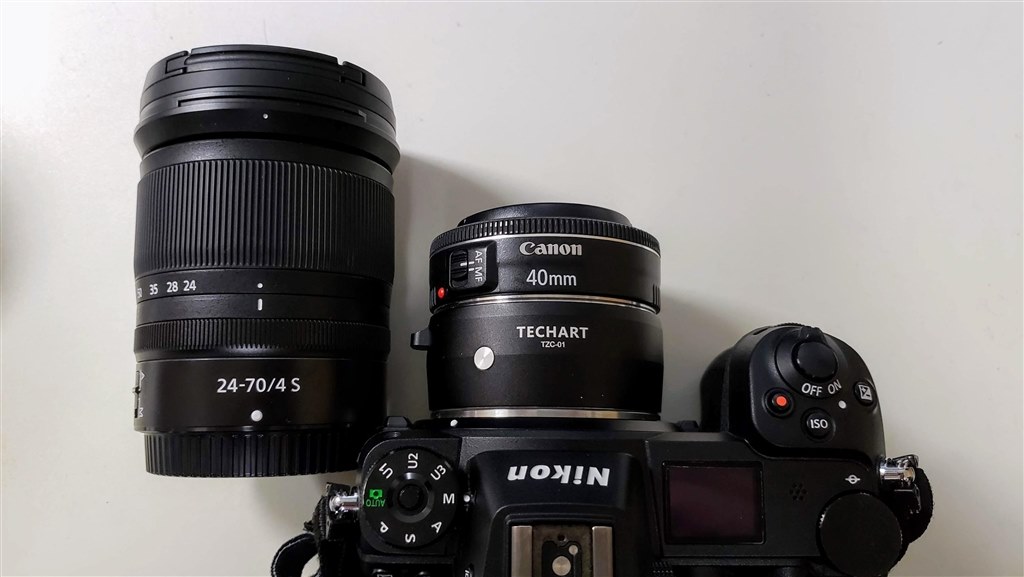 EF 40mm F2.8 との相性最高です！』 TECHART TZC-01 ゆたぽいさんの