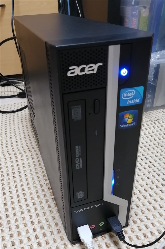 ハードオフにてHDDなし、OSなしのジャンク購入』 Acer Veriton VTX4610 ...
