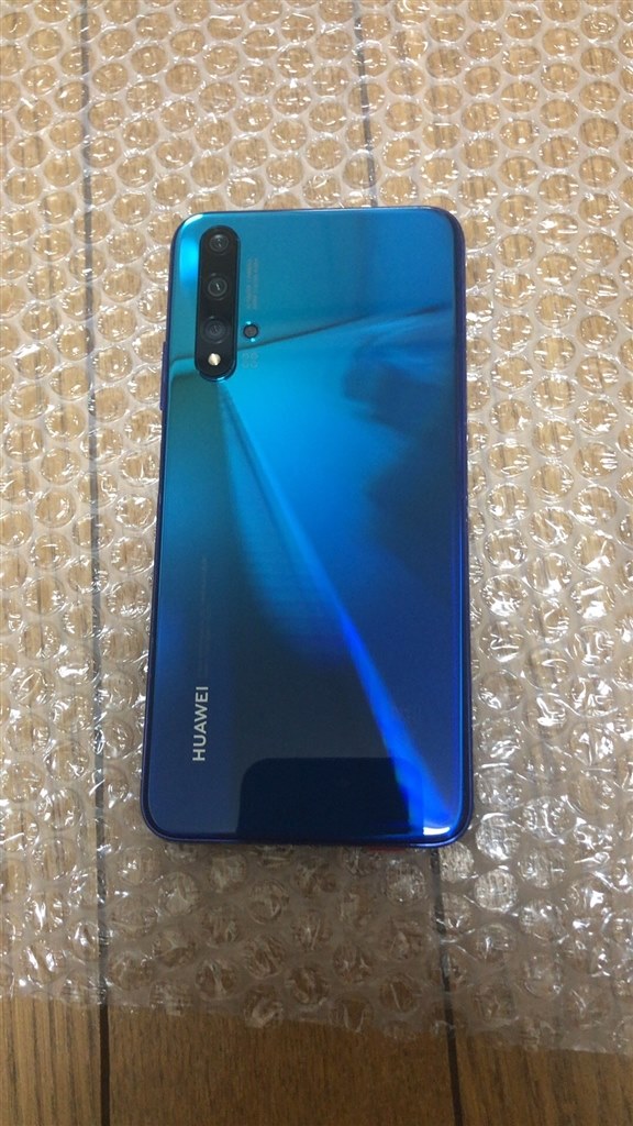 SIMフリー HUAWEI nova 5T クラッシュブルー