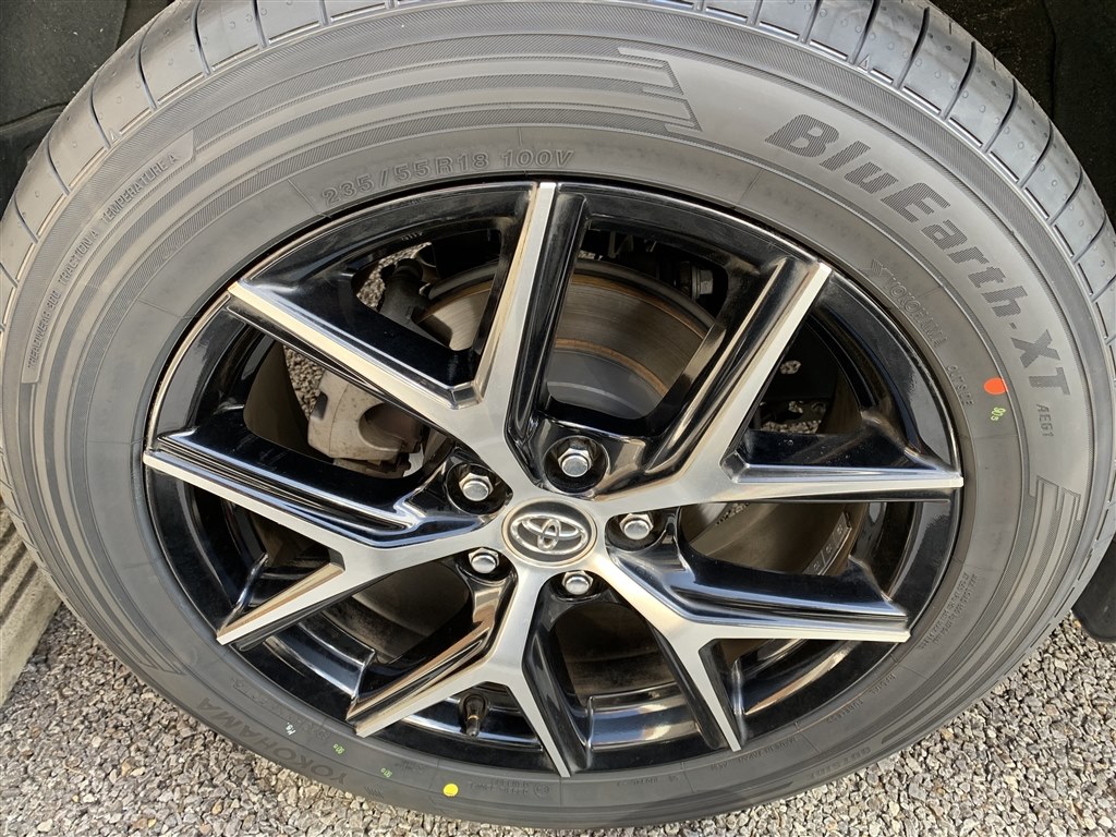 オックスフォードブルー BluEarth サマータイヤ 235/55R18 100V ヨコハマ ブルーアースXT AE61 クロススピード  ハイパーエディション CR5 8.5-18