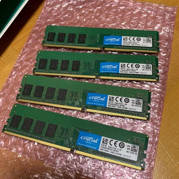 Crutial DDR4 CT8G4DFS824A 8G2枚組（16G）