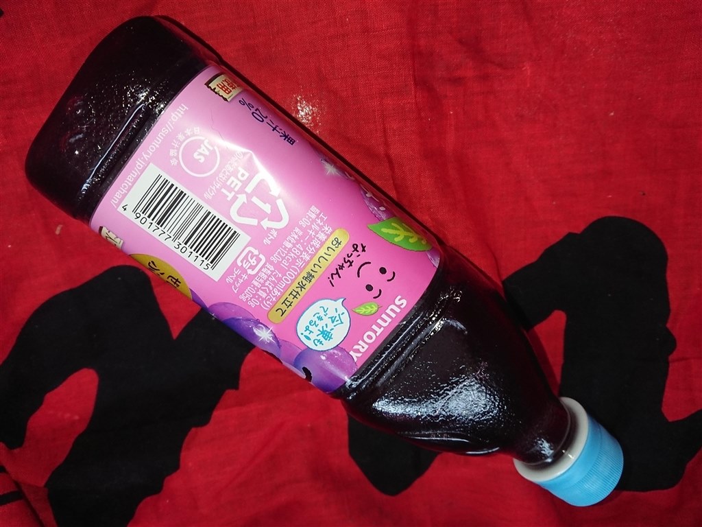 後味スッキリ(￣^￣)』 サントリー なっちゃん ぶどう 425ml×24