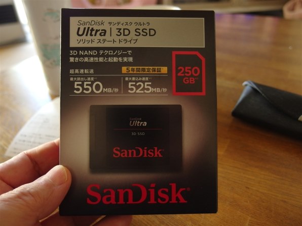 Sandisk ウルトラ 3d Ssd Sdssdh3 250g J25投稿画像 動画 レビュー 価格 Com