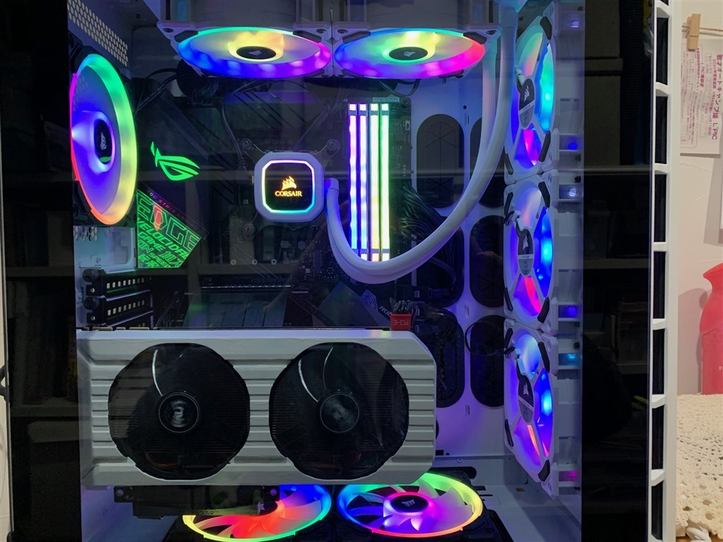 7年ぶりの自分用カスタムです。』 Corsair Crystal 680X RGB Tempered