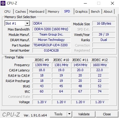 Team TED432G3200C22DC01 [DDR4 PC4-25600 16GB 2枚組] 価格比較